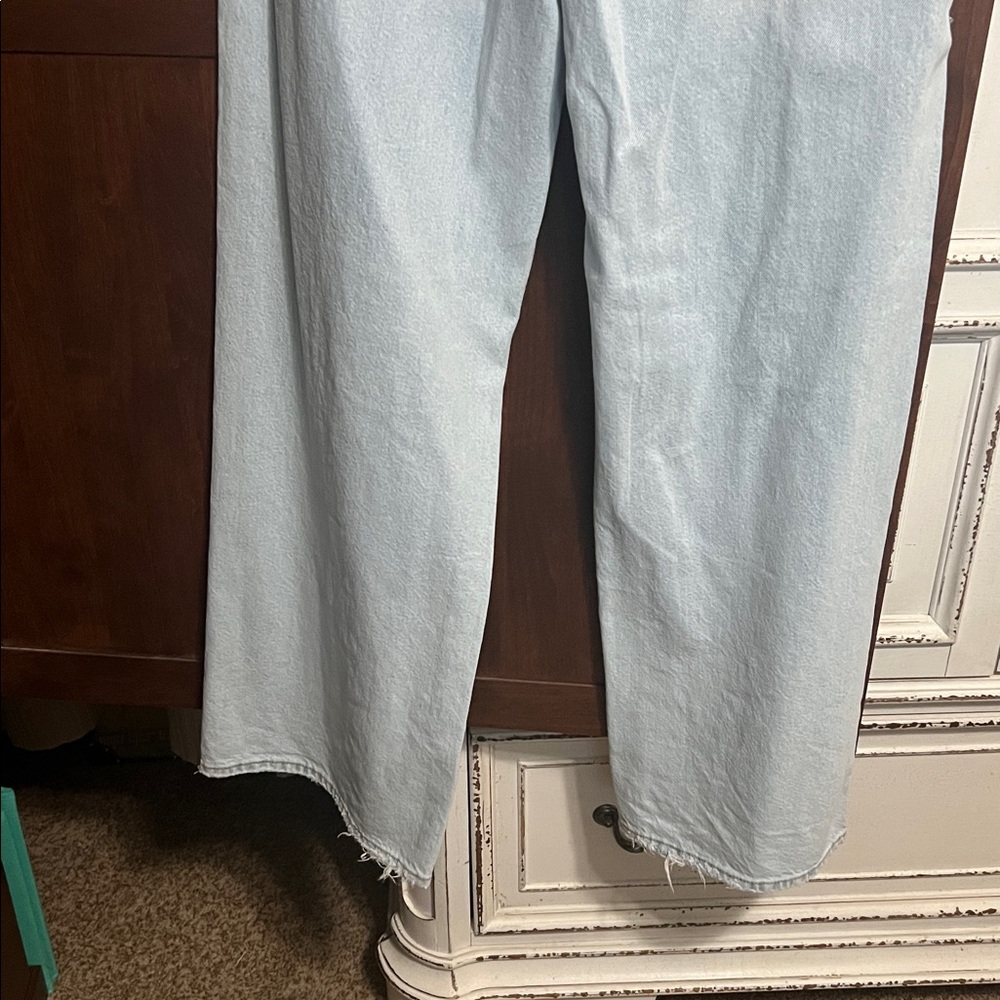pistola Light Blue Straight Leg High-Rise Jeans - Picture 5 of 7